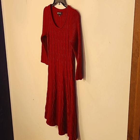 Jones New York Dresses & Skirts - Jones New York Sweater Dress in Deep Burgundy Size Small